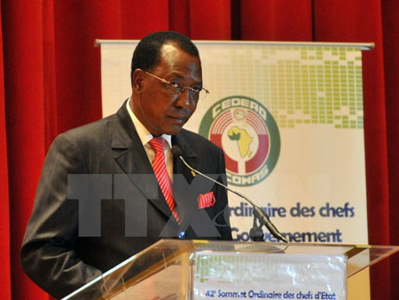 Tổng thống Chad Idriss Deby Itno.